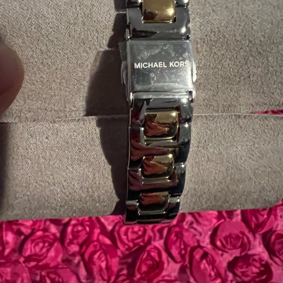 MK Women's Liliane Three-Hand Two-Tone Stainless Steel Bracelet Watch 36mm - Picture 10 of 17